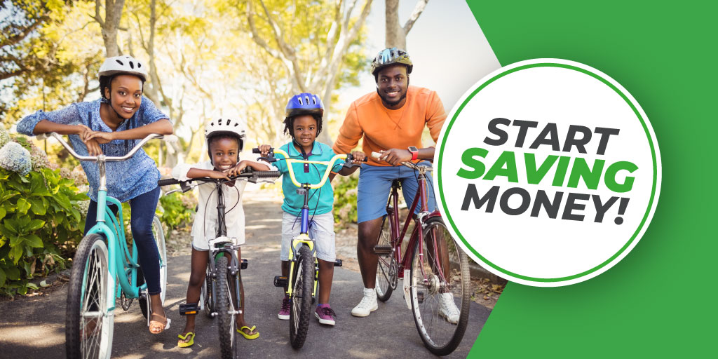 Save money by cycling